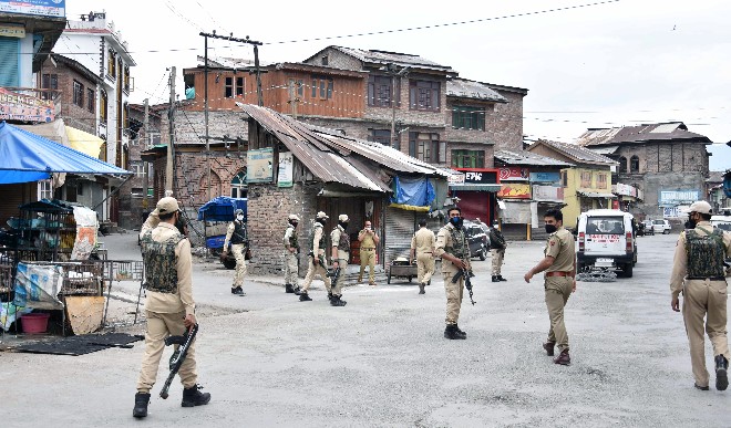 Terrorist attack in Jammu and Kashmir Sopore city