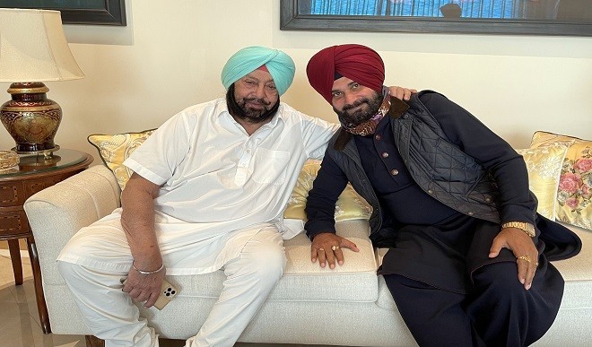 Captain and Sidhu