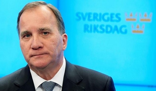Swedish Prime Minister Stefan 