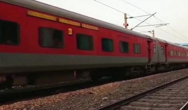 Goa-bound Rajdhani Express 
