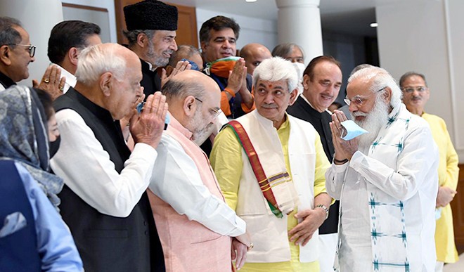 Modi Kashmir leaders