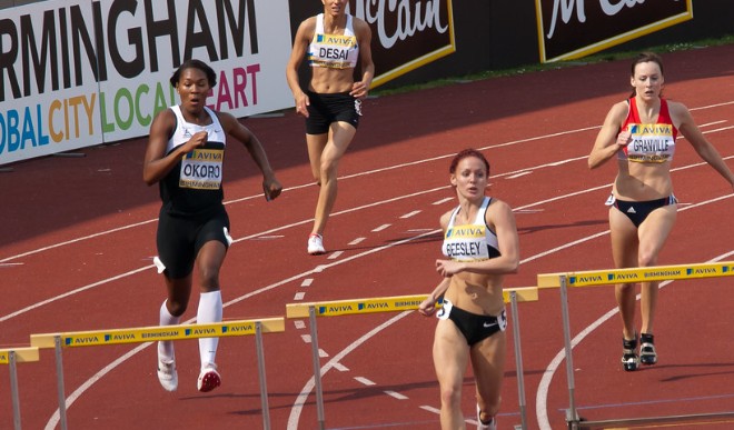 Sydney McLaughlin sets world record in 400 hurdles