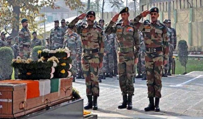 Army jawan killed in terrorist encounter in J K cremated in native UP village