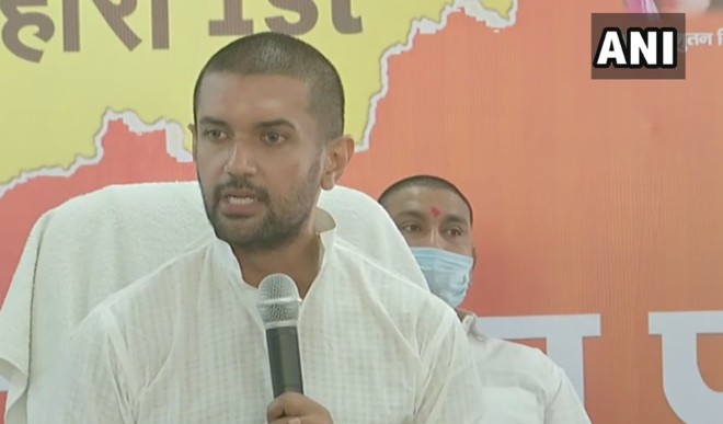 On first visit to Bihar after LJP split, Chirag receives rousing welcome On first visit to Bihar after LJP split, Chirag receives rousing welcome