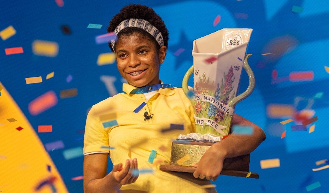 Zaila Avant garde, 14, becomes first African American to win Spelling Bee