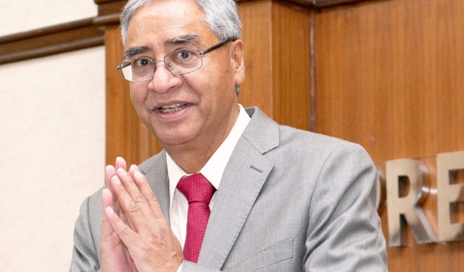 Sher Bahadur Deuba becomes Nepals PM for 5th time