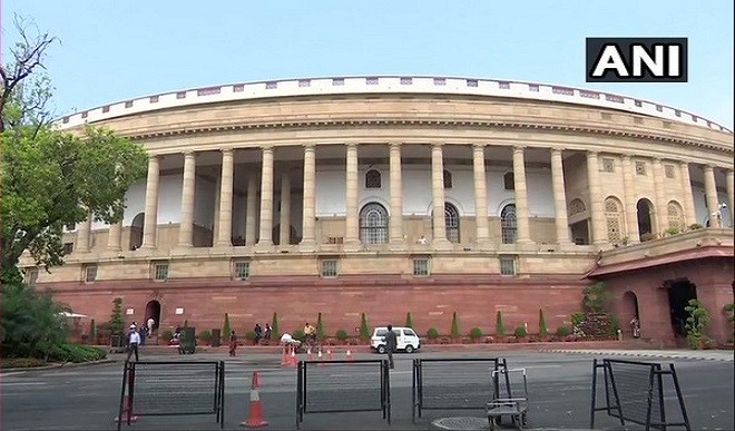 Govt pushes three bills without discussion as Congress members throw papers