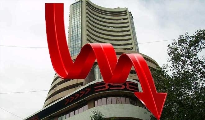 Sensex falls 66 points, financial stocks fall