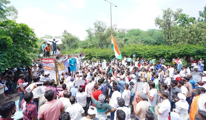 BJP protest 