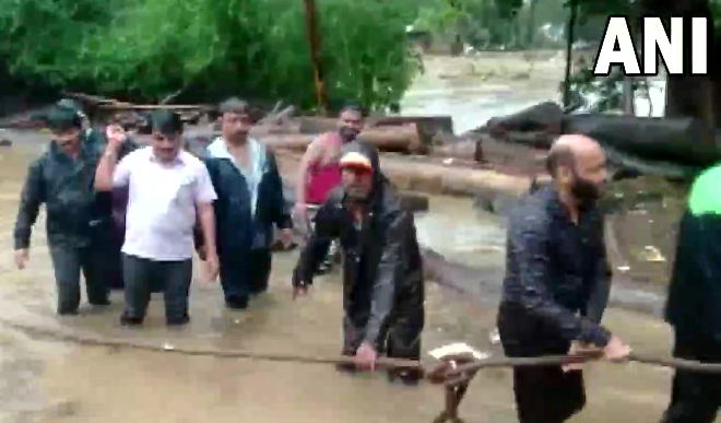 NDRF Reaches Ashok Nagar To Rescue People From Flooded Villages