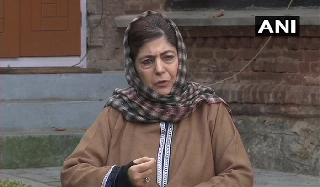 Anti terror crackdown in JK Mufti questions NIAs motive behind the raids