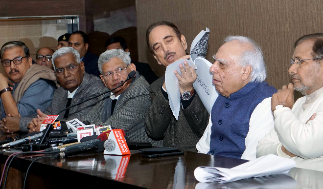 Opposition dinner diplomacy at Kapil Sibal house