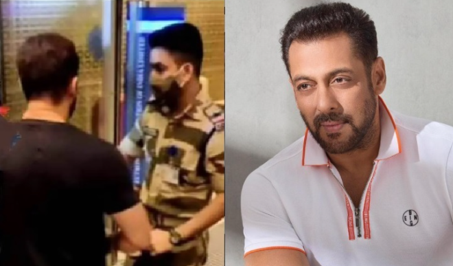 CISF jawan stopped Salman Khan at the airport