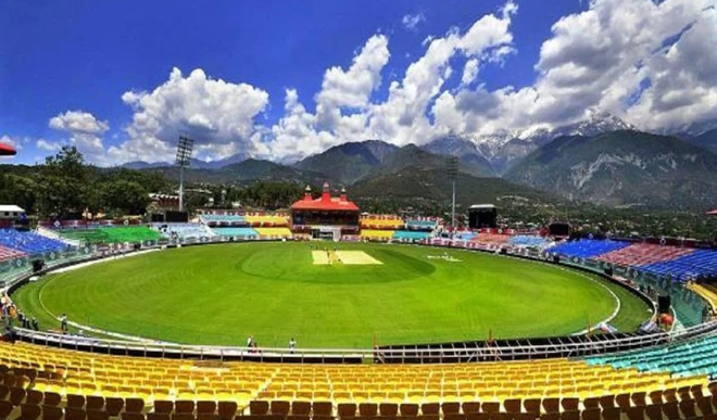 Dharmshala Cricket stadium 