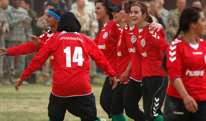 Women football players expelled from Afghanistan