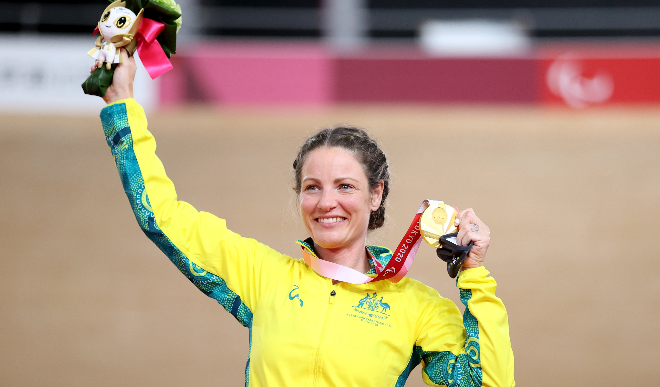 First Paralympic gold medal goes to Paige Greco of Australia