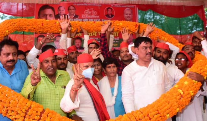 Patel Yatra of Samajwadi Party