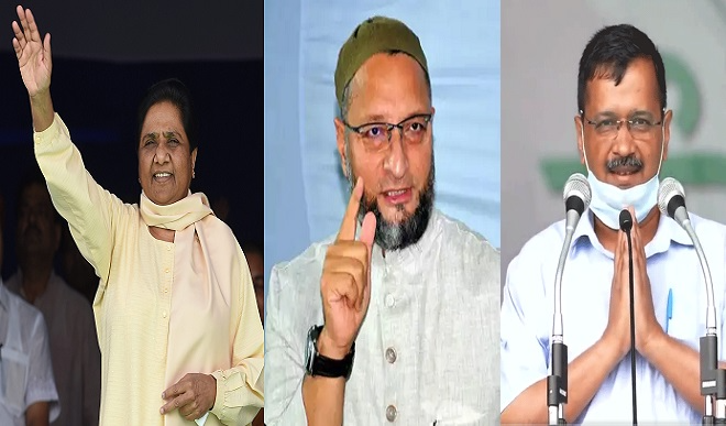  Owaisi Mayawati aap