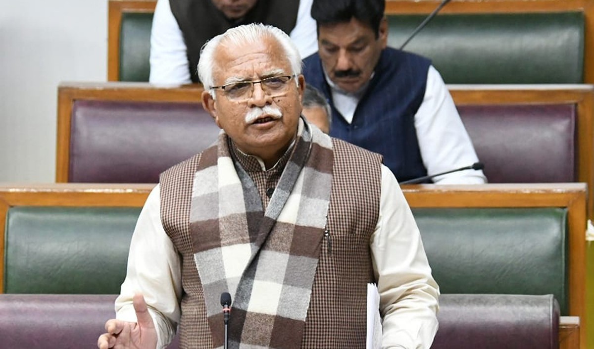 Chief minister Manohar lal
