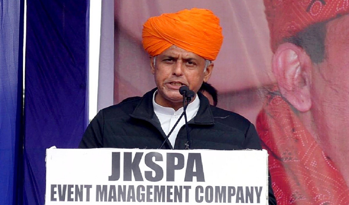 Manish Tewari took a dig at Charanjit Singh Channi Manish Tewari took a dig at Charanjit Singh Channi