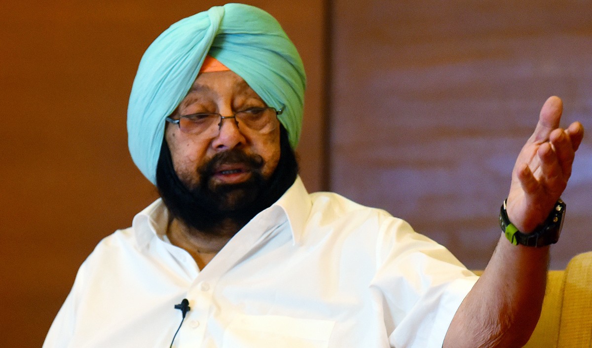 Former Punjab CM Amarinder Singh tests Covid-19 positive Former Punjab CM Amarinder Singh tests Covid-19 positive