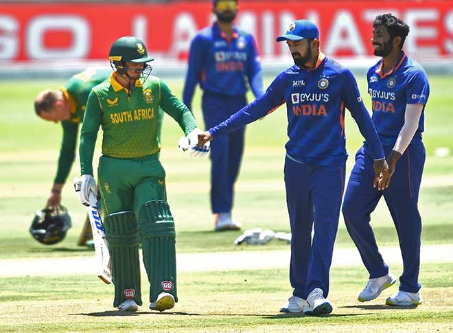 दक्षिण अफ्रीका ने भारत को हराकर श्रृंखला क्लीन स्वीप की