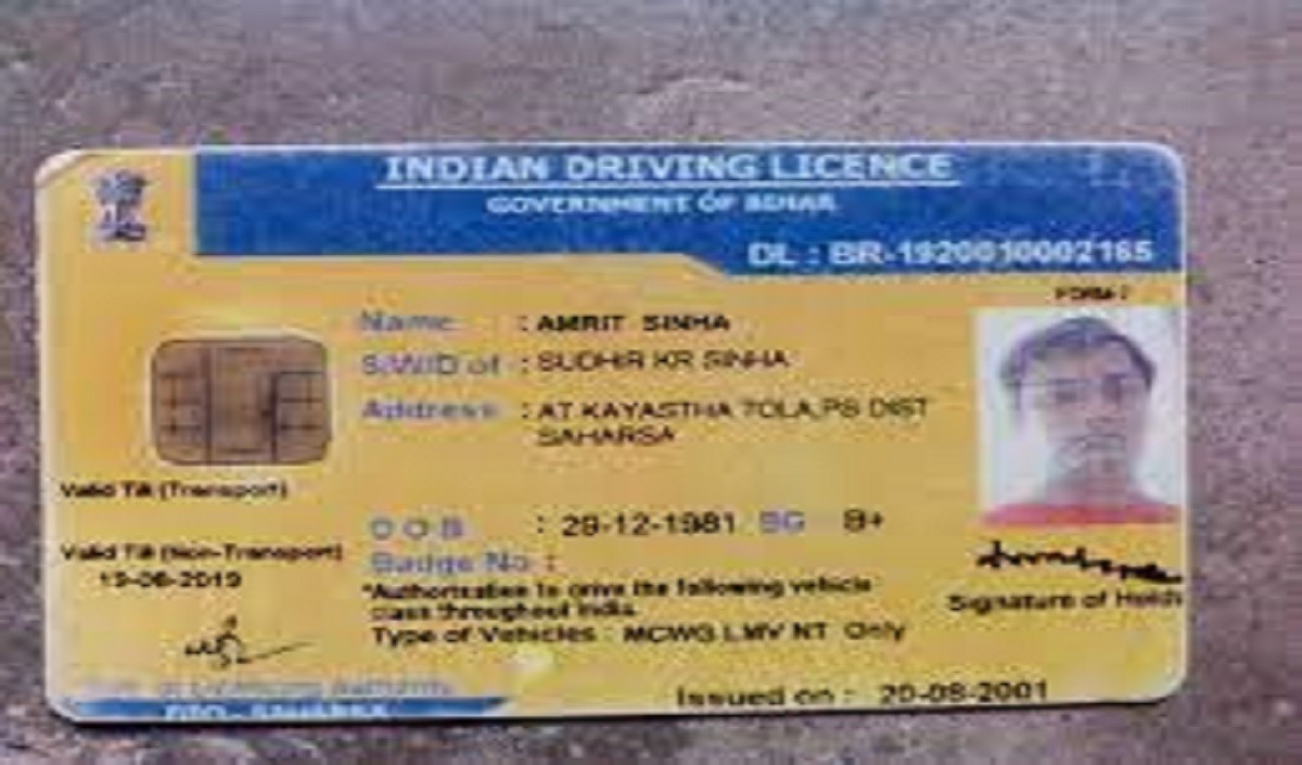  driving license