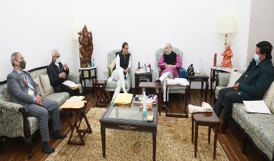असम-मेघालय सीमा विवाद पर दिल्ली में हुई बड़ी बैठक, अमित शाह से मिले दोनों राज्यों के CMs