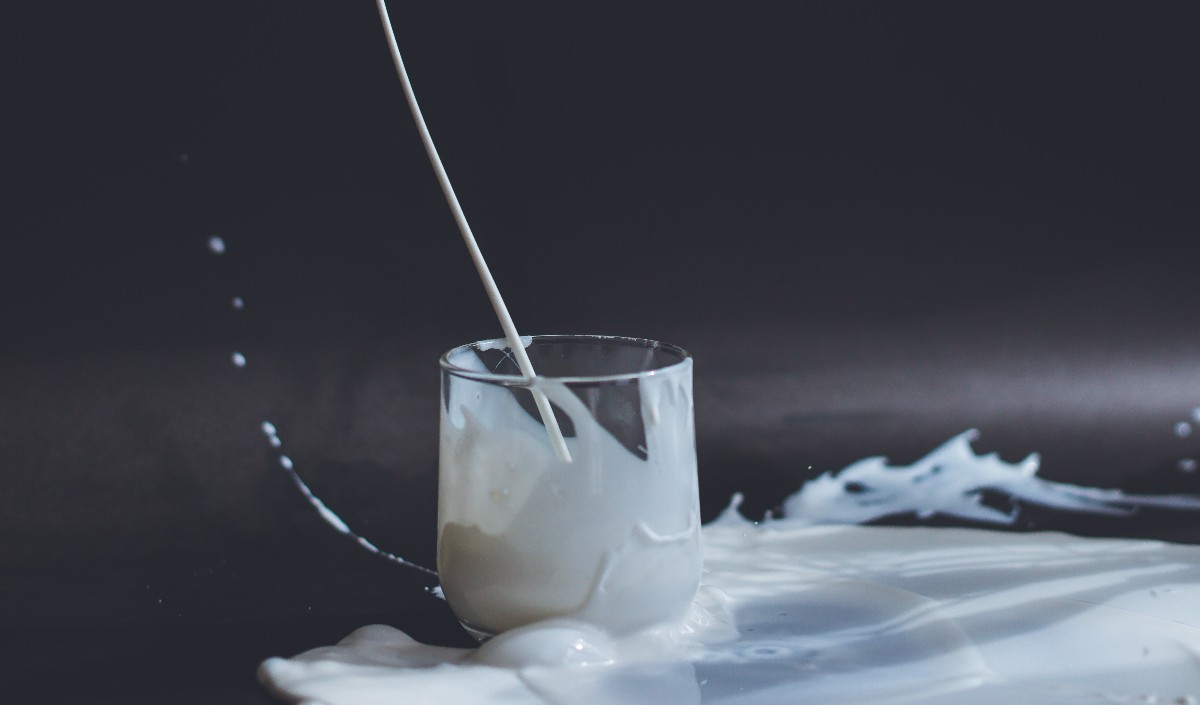 milk with jaggery