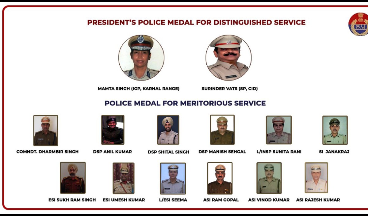 police medals