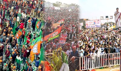 UP Election 2022: उत्तर प्रदेश में कैसा है राजनीतिक पार्टियों के गठबंधन का गणित? जानें कौन सा दल किसके साथ