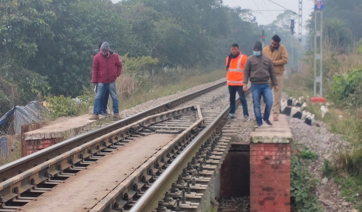 Rail accident was hatched in Ayodhya