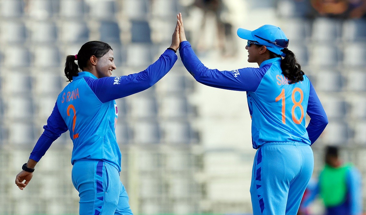 Smriti Mandhana and Sneh Rana