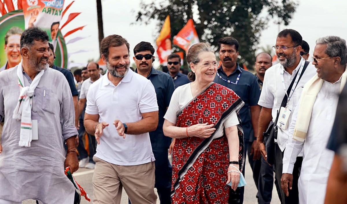 Sonia Gandhi joins Bharat Jodo Yatra