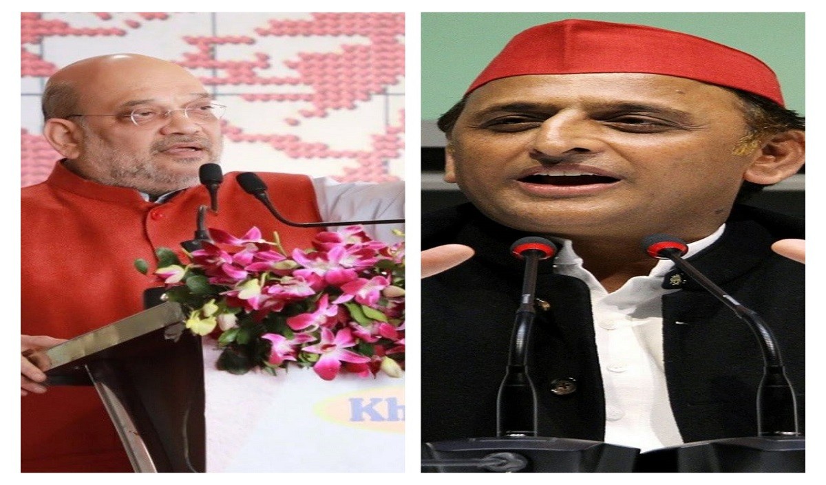 Amit Shah and Akhilesh Yadav Amit Shah and Akhilesh Yadav