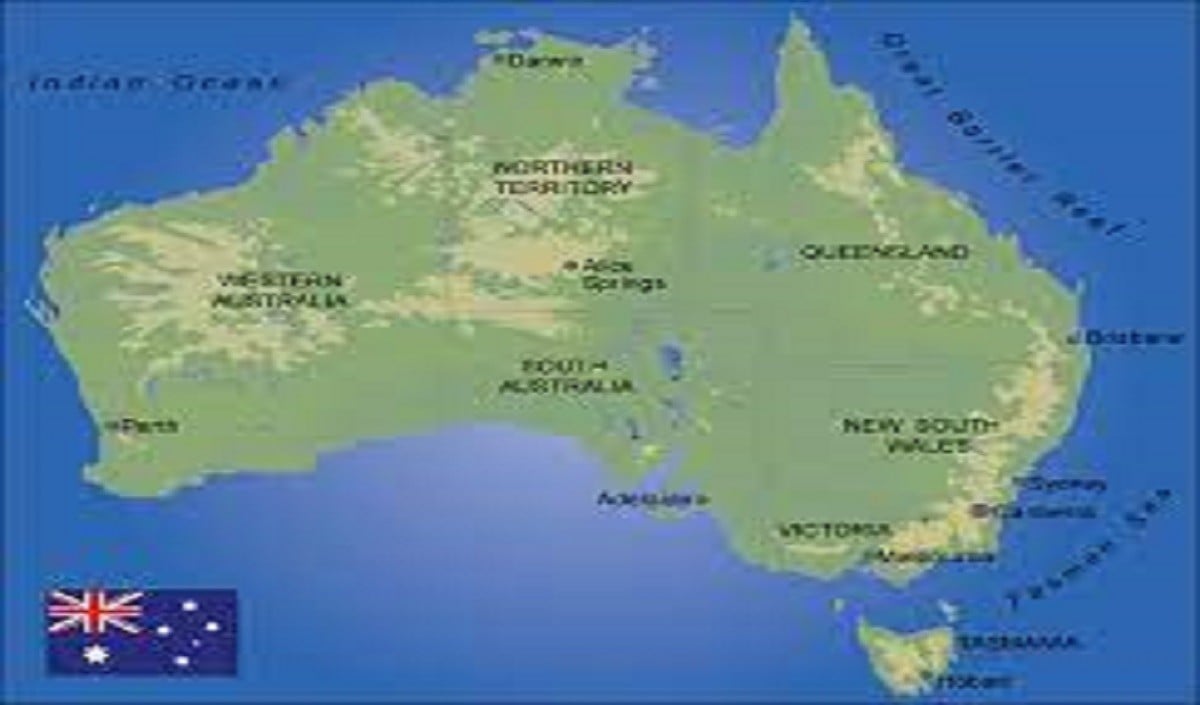 Australia map Australia map