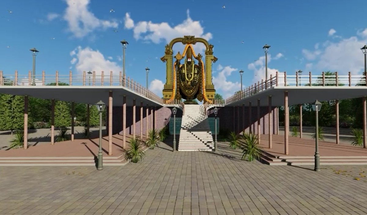 Balaji statue in khandwa