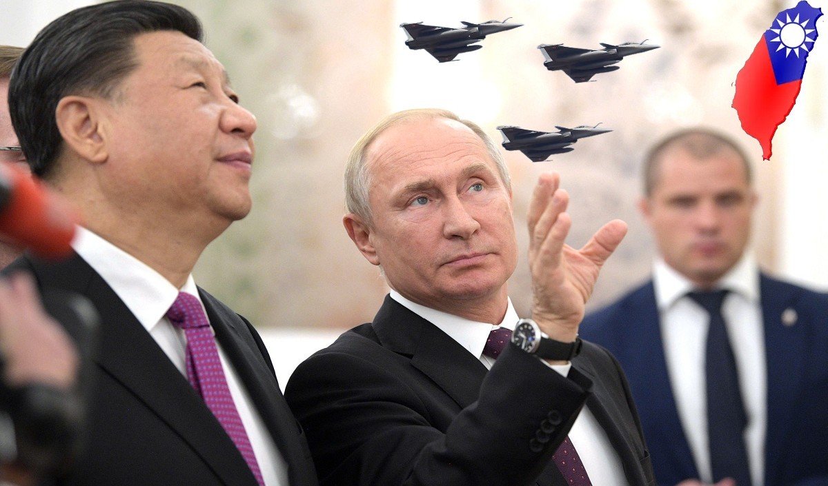 पुतिन-जिनपिंग का प्लान, बहाना यूक्रेन निशाना ताइवान,  9 लड़ाकू विमानों ने की घुसपैठ