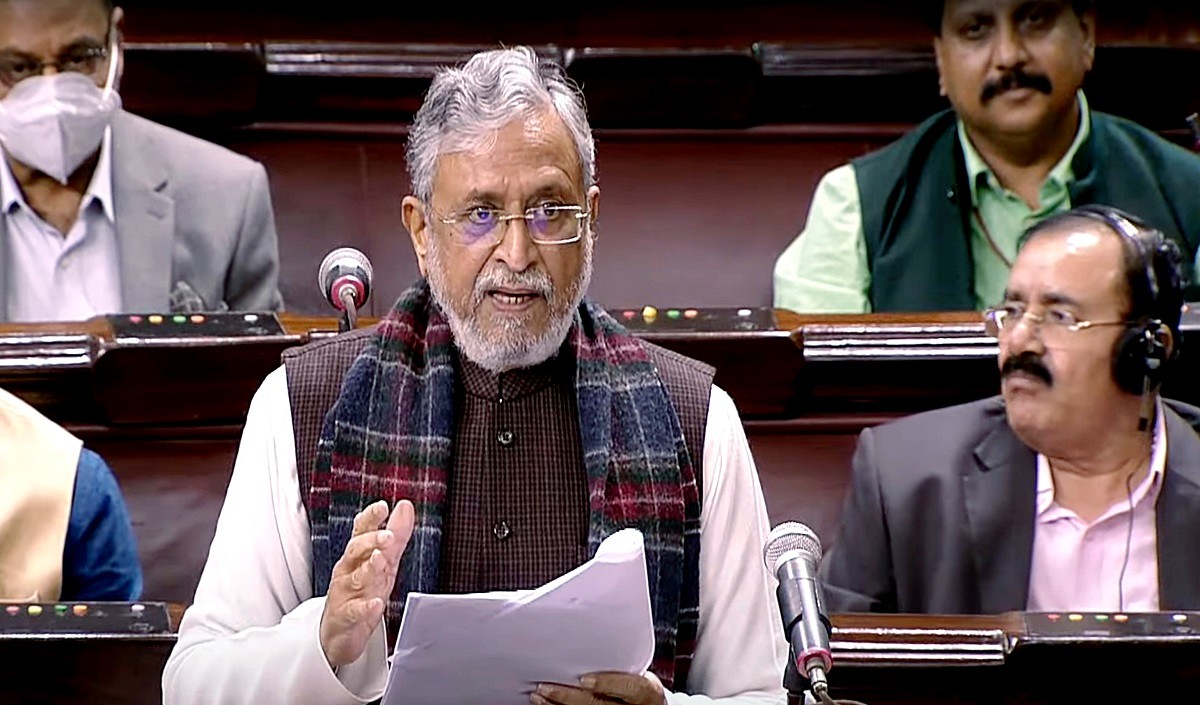 sushil modi parliament