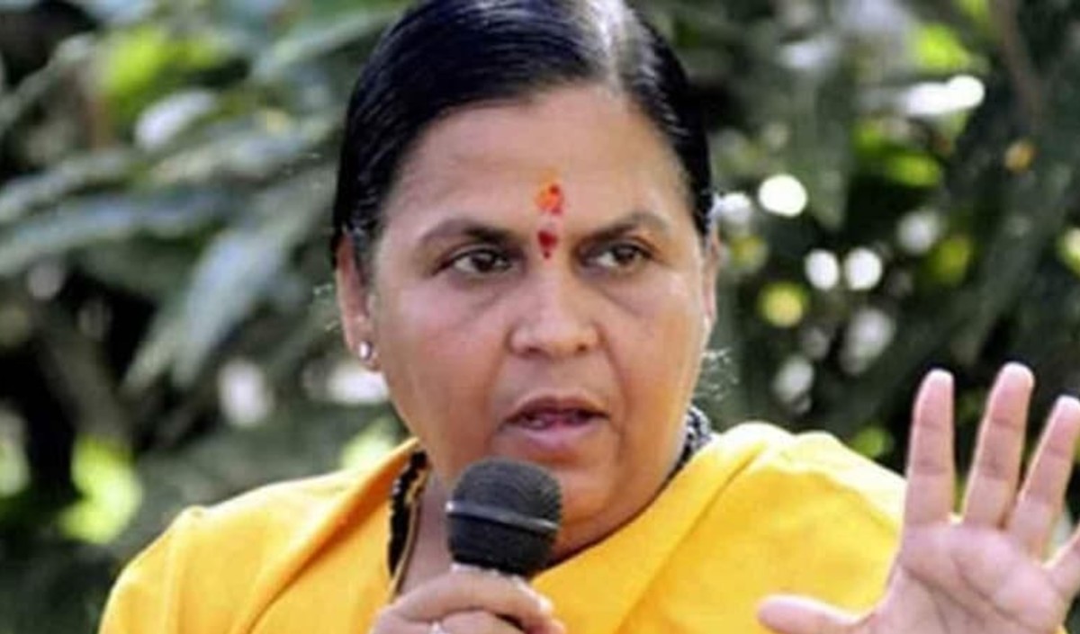 Uma bharti anmousces for election