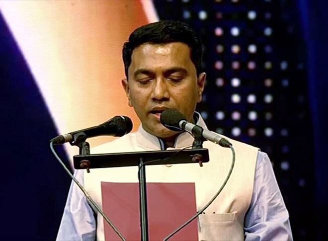 प्रमोद सावंत दूसरी बार बने गोवा के मुख्यमंत्री