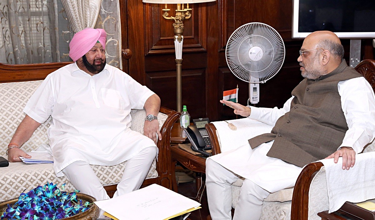 Amarinder Singh met Amit Shah