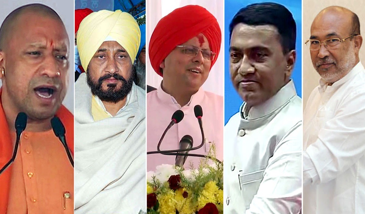 Five election states CM