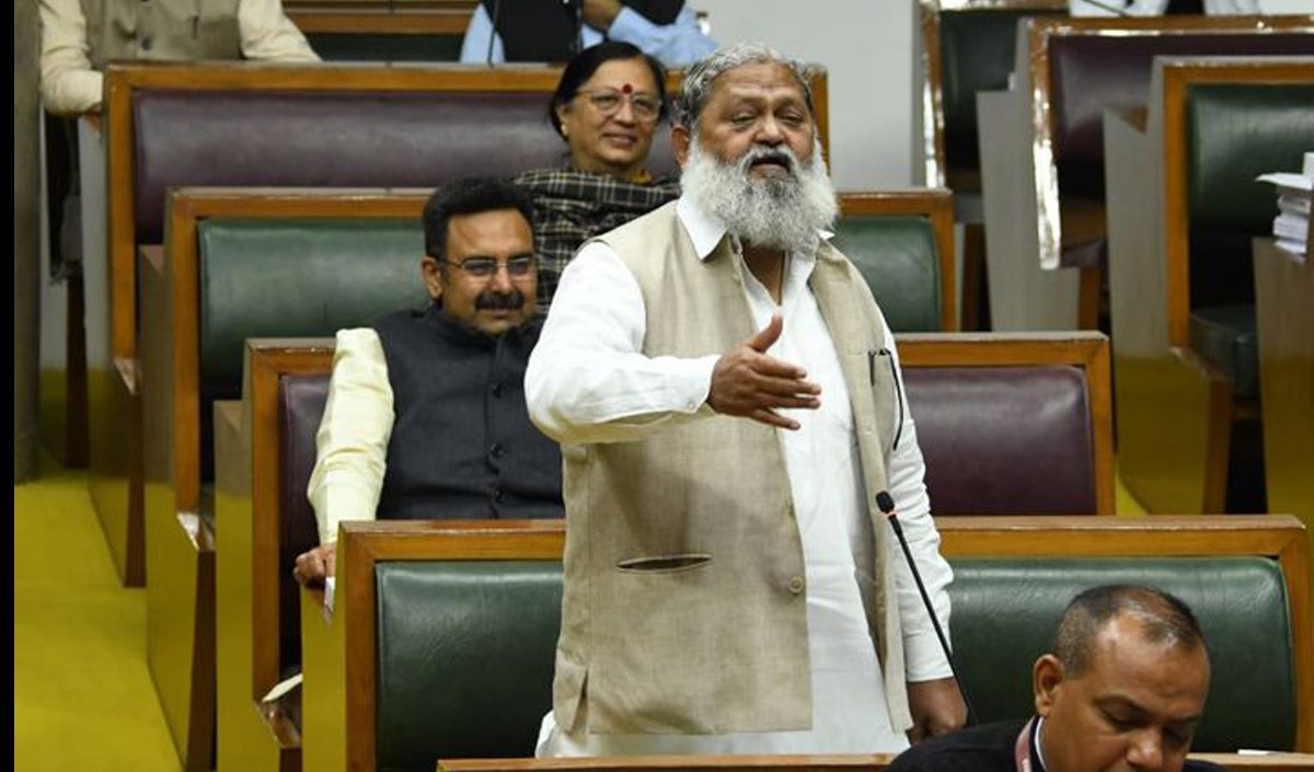 Home Minister Anil Vij