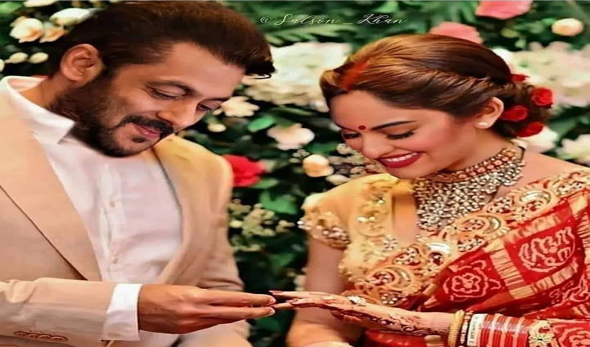 सलमान खान और सोनाक्षी सिन्हा की चोरी छिपे शादी की तस्वीरें सोशल मीडिया पर हुई वायरल जानिए इनके