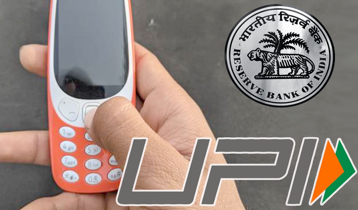 You can pay without internet and smartphone with UPI123Pay!