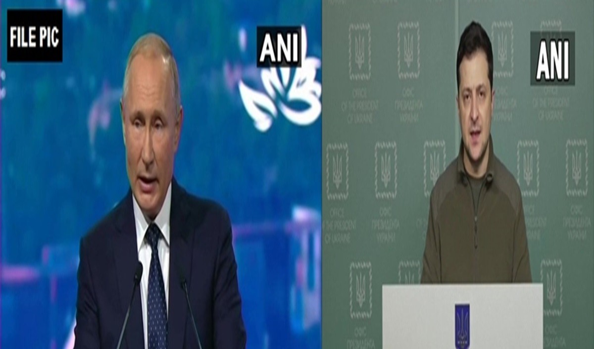 Zelensky and Putin