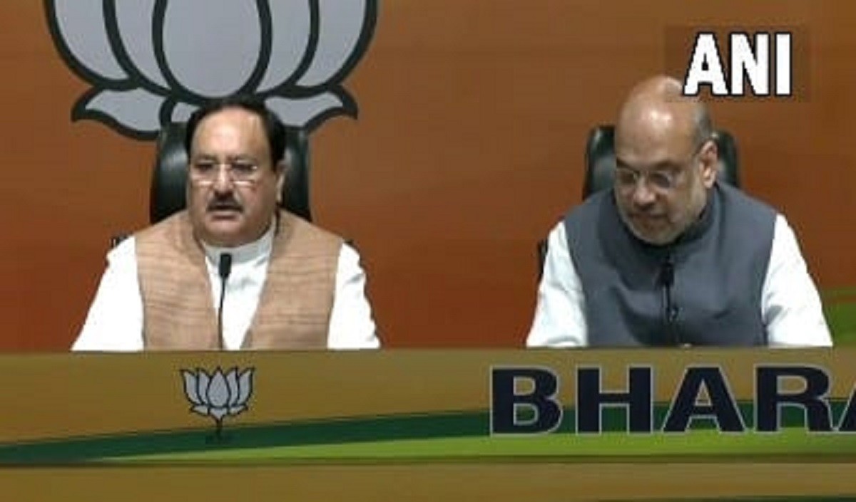 Amit Shah and JP Nadda Amit Shah and JP Nadda