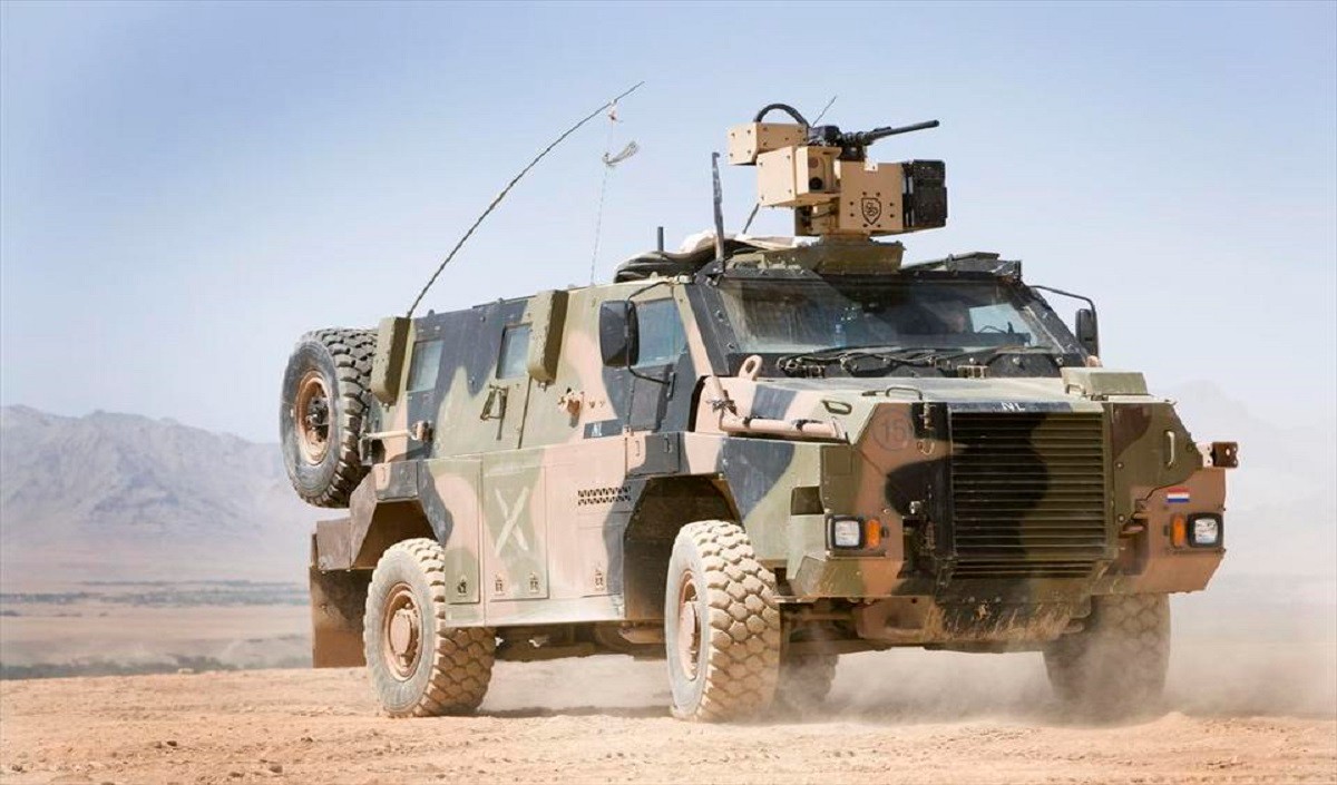 Bushmaster armored vehicle 