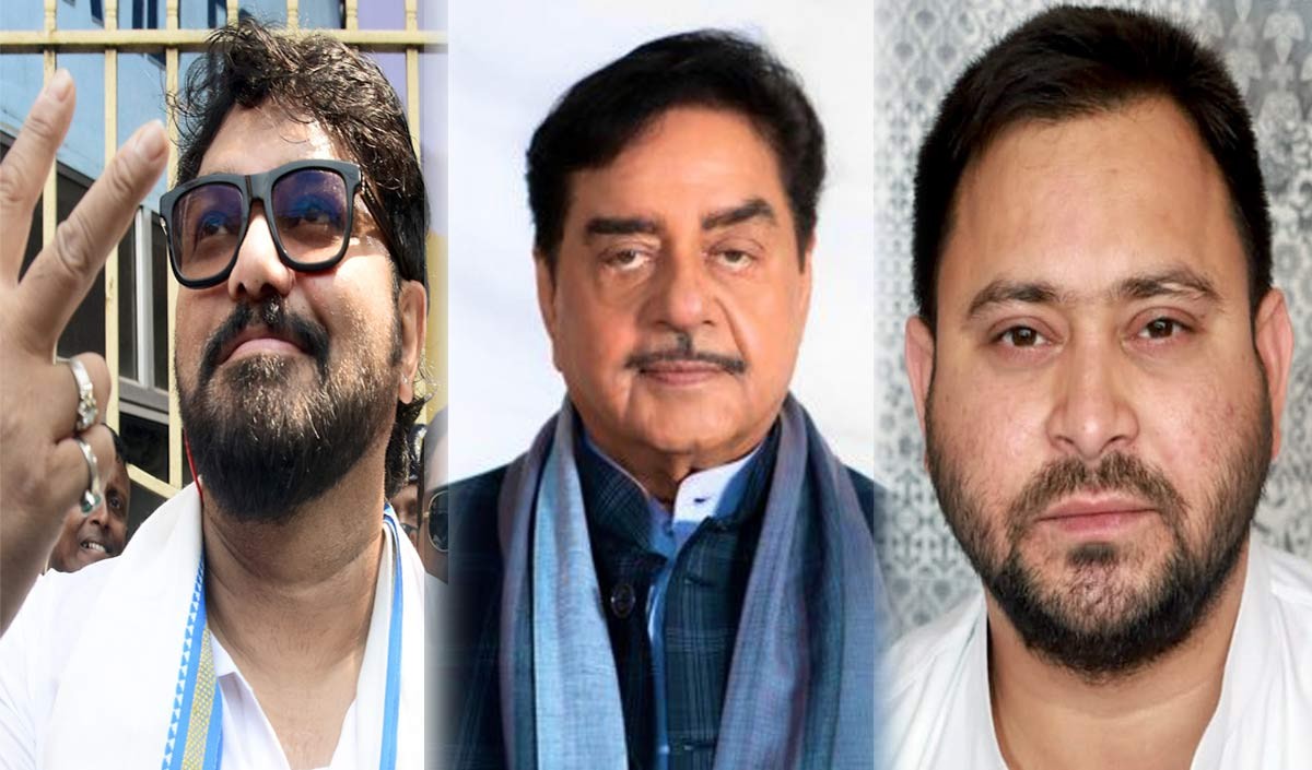 Shatrughan Sinha Babul Supriyo Tejashwi Yadav